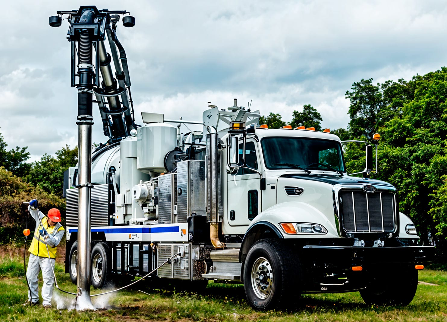 Electrical Conduit Cleaning & Pole-Hole Hydro Excavation in Houston - TX Hydrojet plumbing blog Houston TX